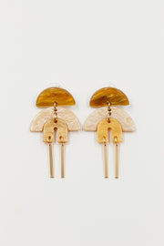 Amber Glow Earring