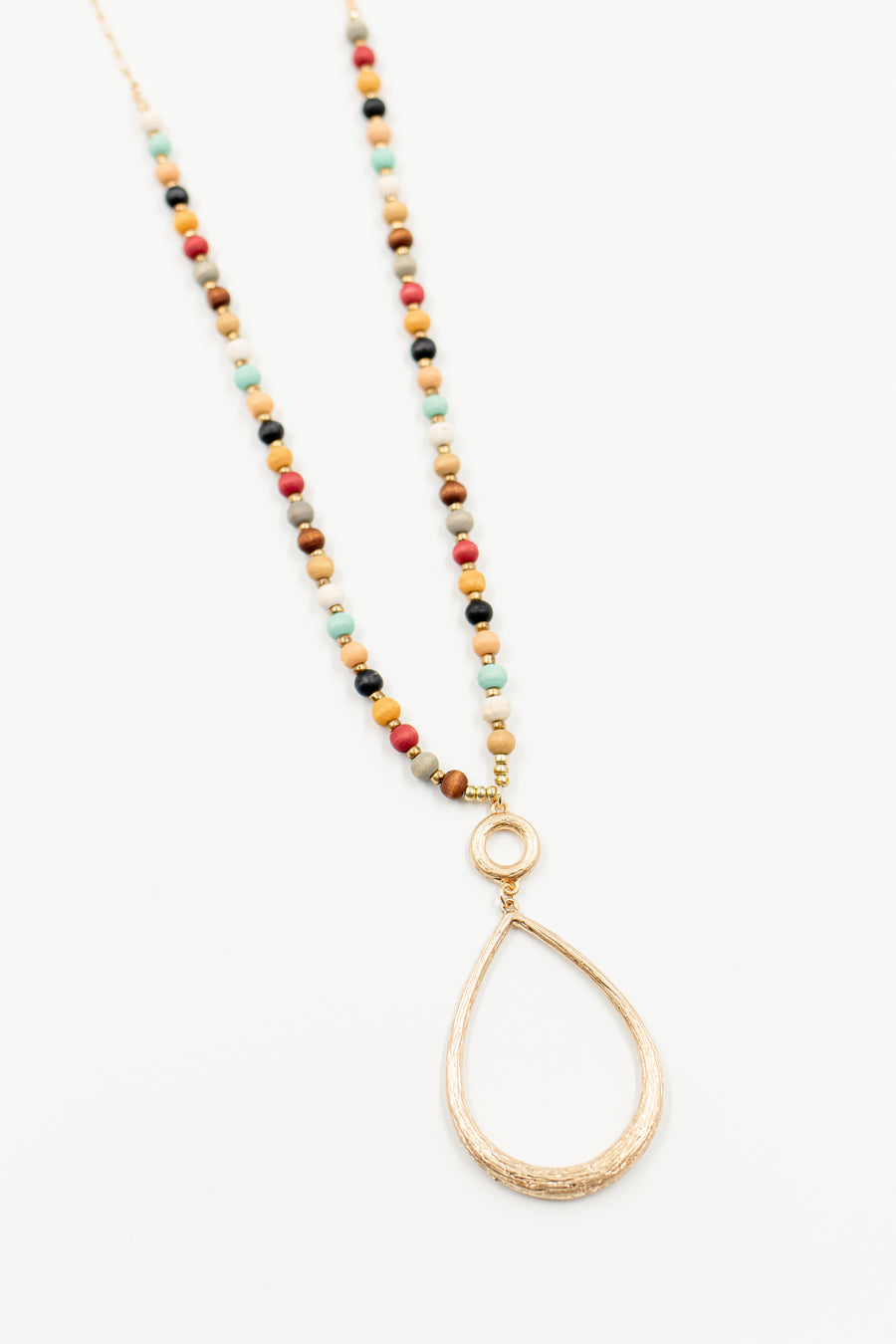 Beaded Drop Necklace