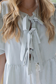 Big Bow Tie Girl Blouse