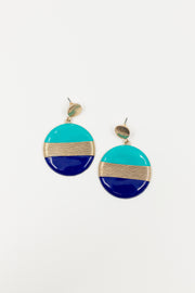 Blue Luxe Earring