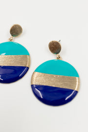 Blue Luxe Earring