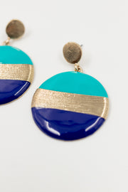 Blue Luxe Earring