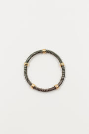 Cable Charm Bracelet