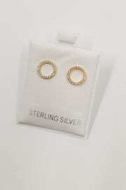 Circle of Gold Stud