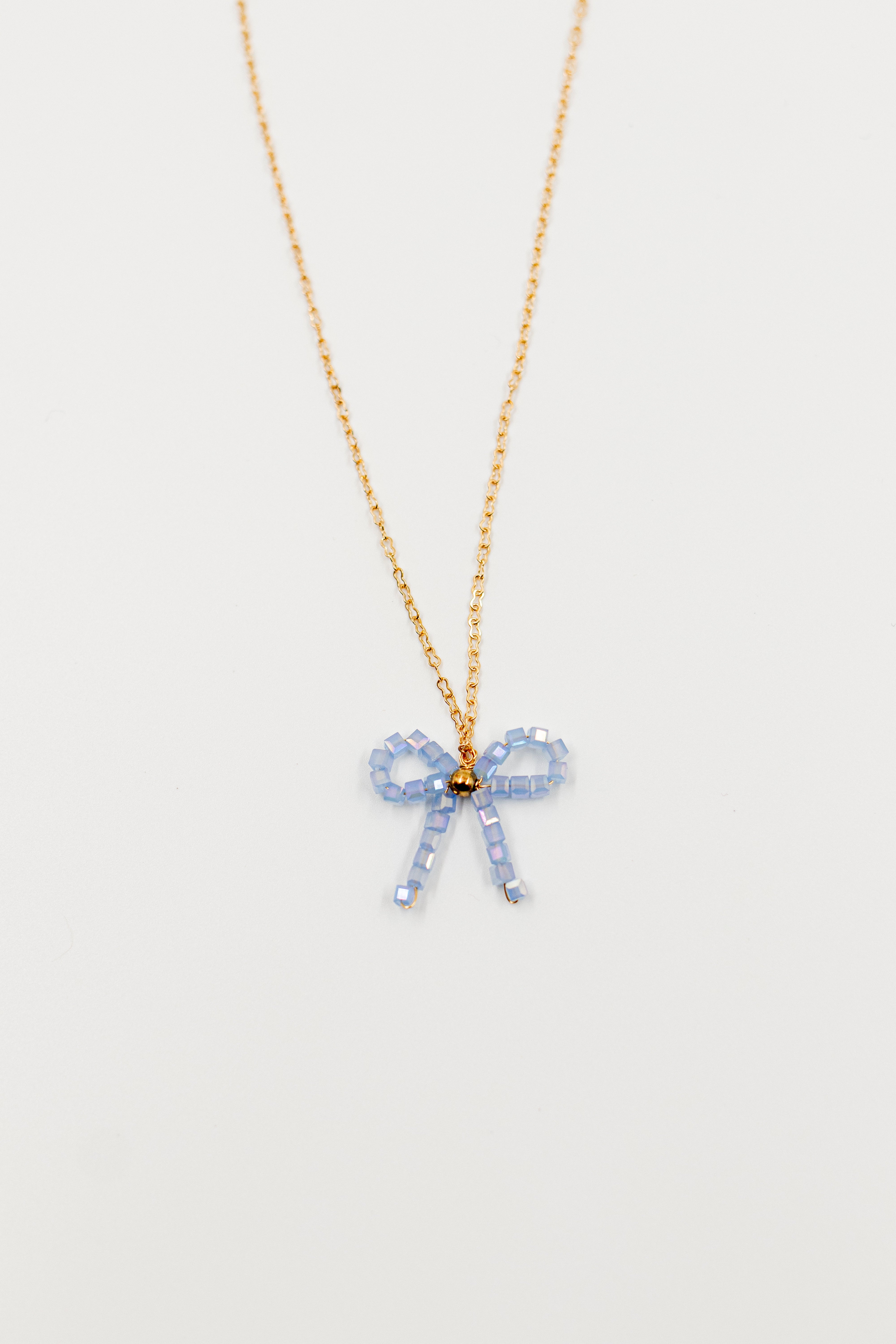Cloudlet Bow Necklace
