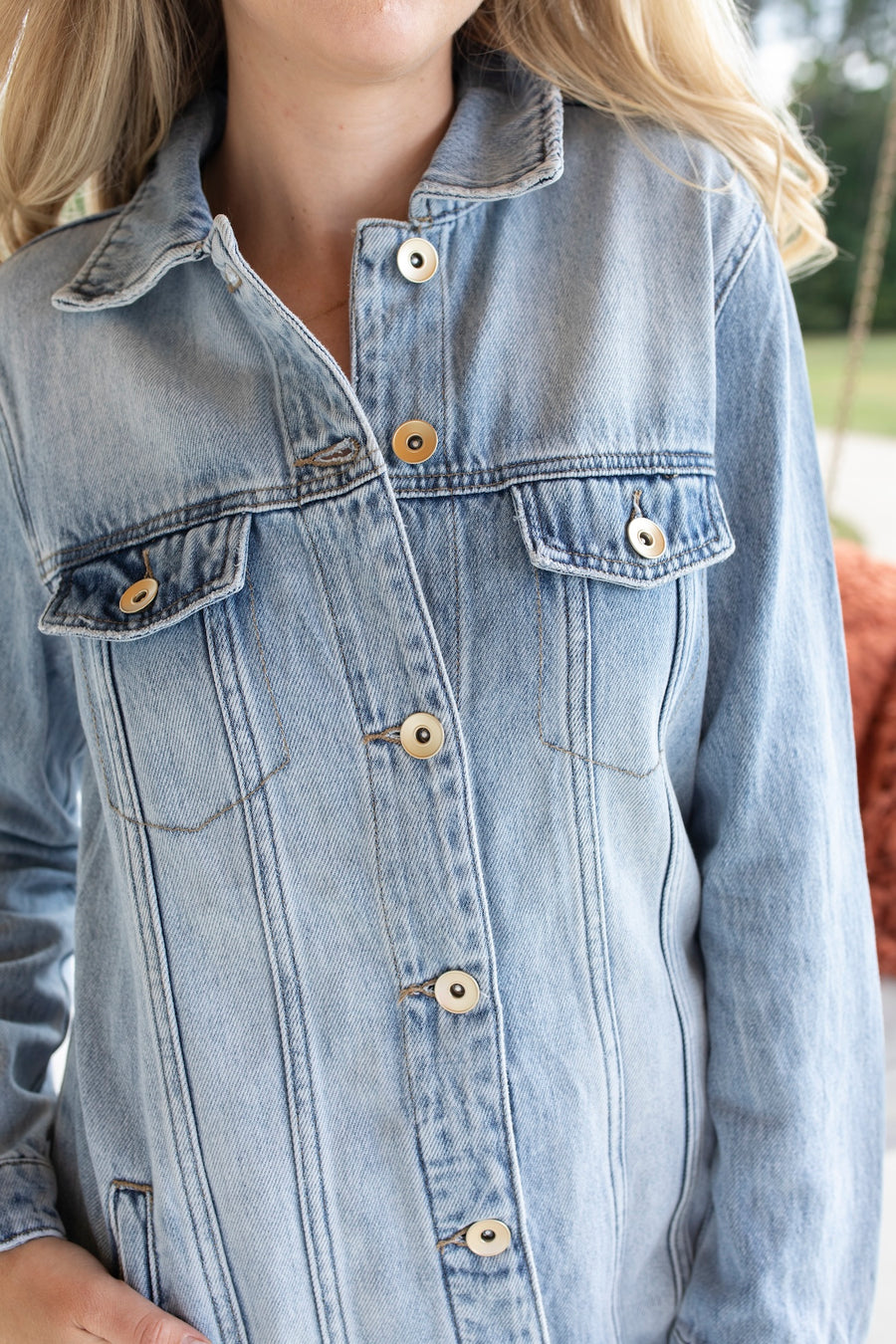 Dual Denim Duster / Dress