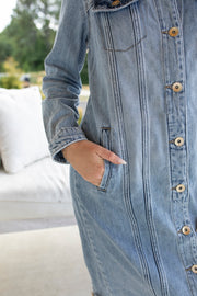 Dual Denim Duster / Dress