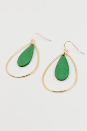 Emerald Drop Earring