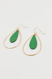 Emerald Drop Earring