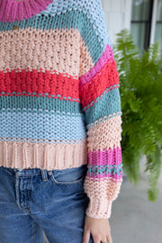 Festive Colorblock Sweater