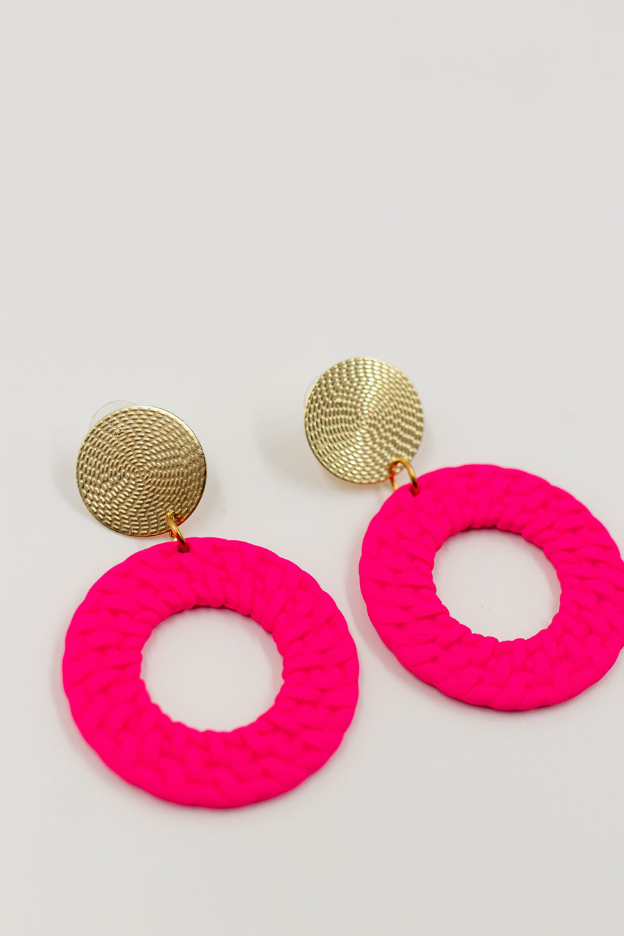 Flamingo Glow Earring