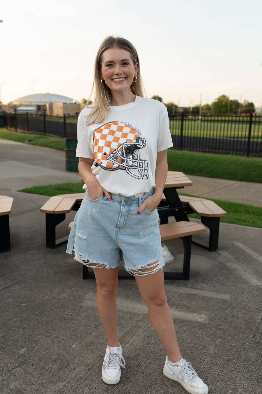 Go Big Orange Queen of Sparkles Tee