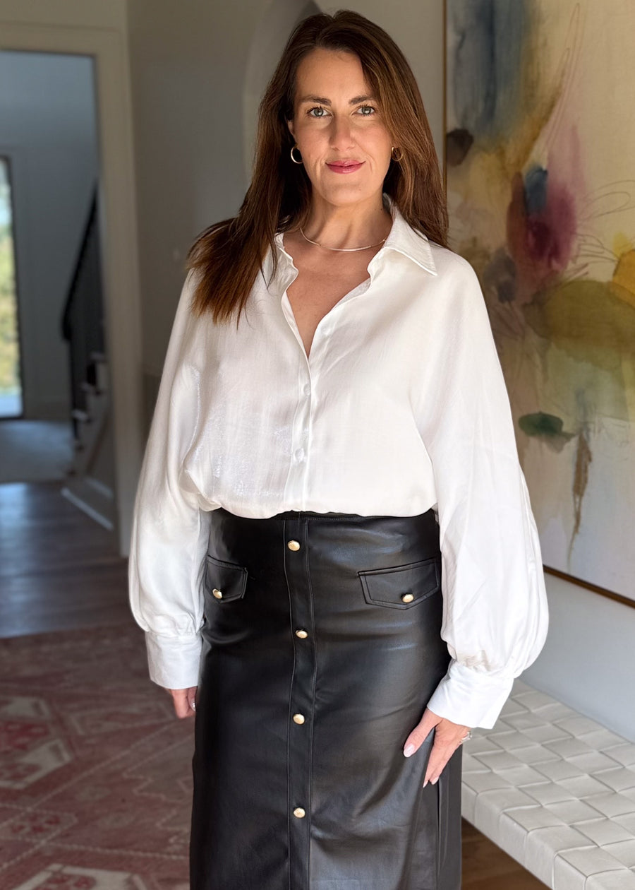 White Opal Blouse