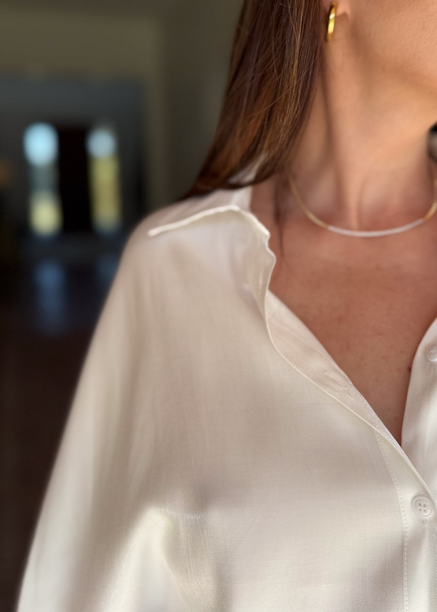 White Opal Blouse