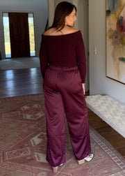 Plum Luxe Jumpsuit
