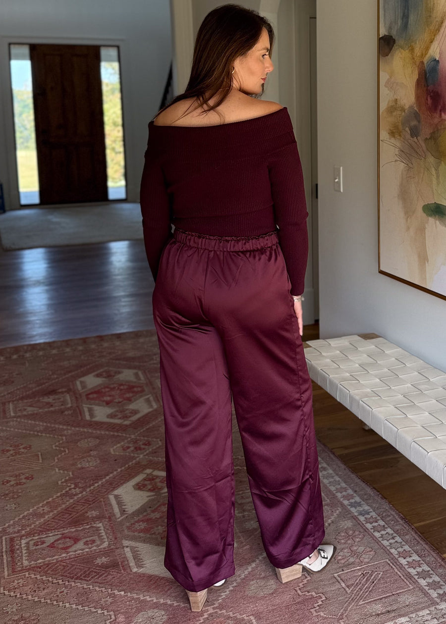 Plum Luxe Jumpsuit