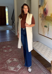 Soft Serenity Long Cardigan Vest