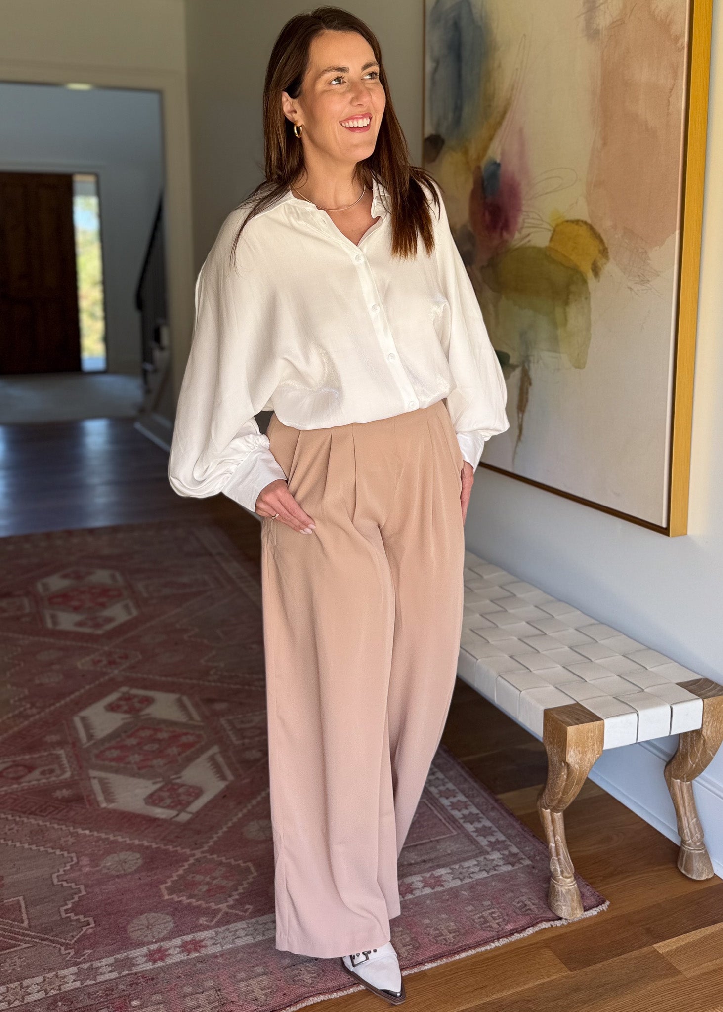 White Opal Blouse