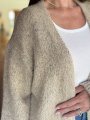 Draped Delight Long Cardigan
