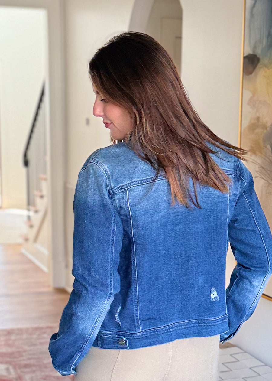 Classic Charm Denim Jacket