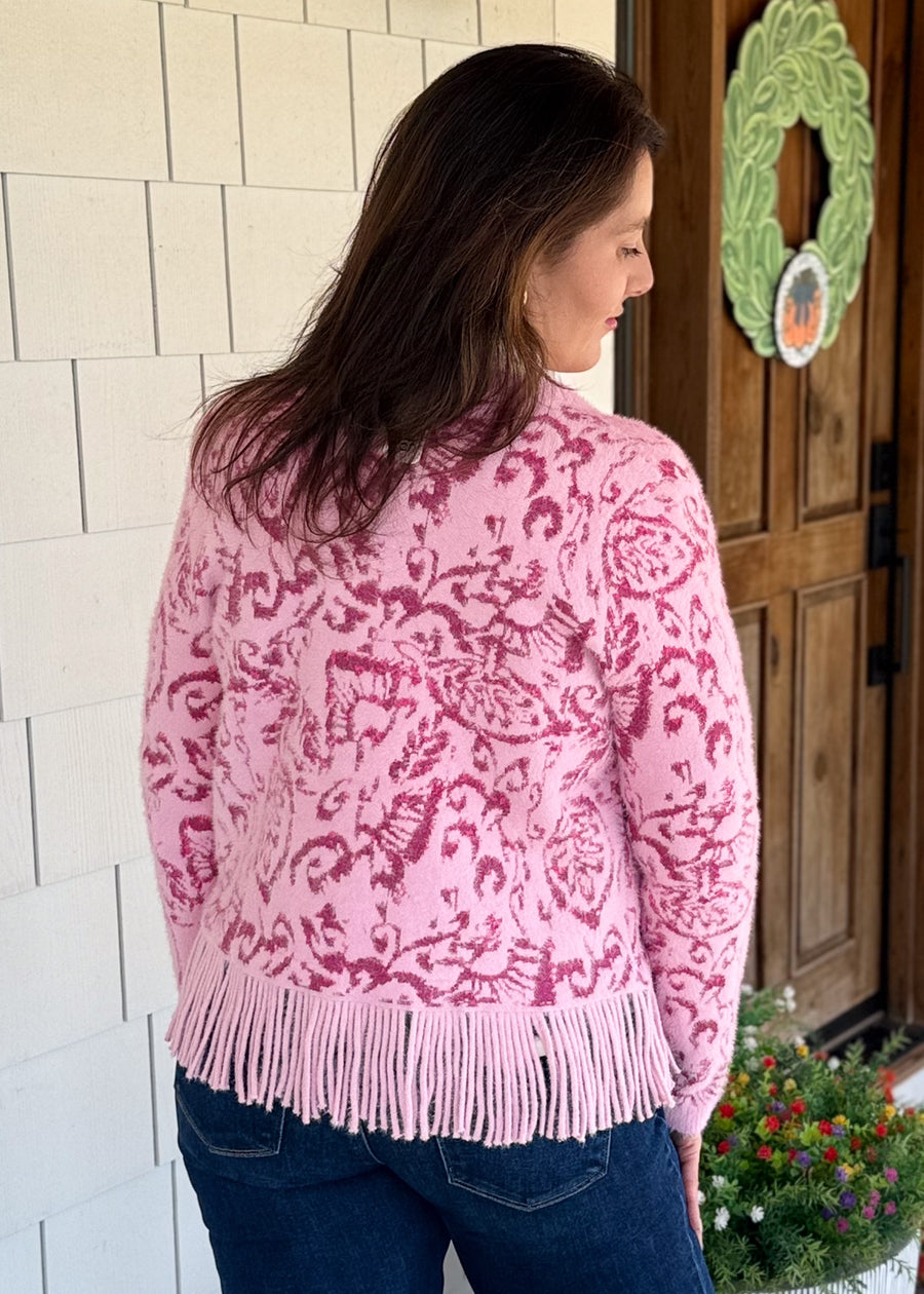 The Evelyn Fringe Cardigan