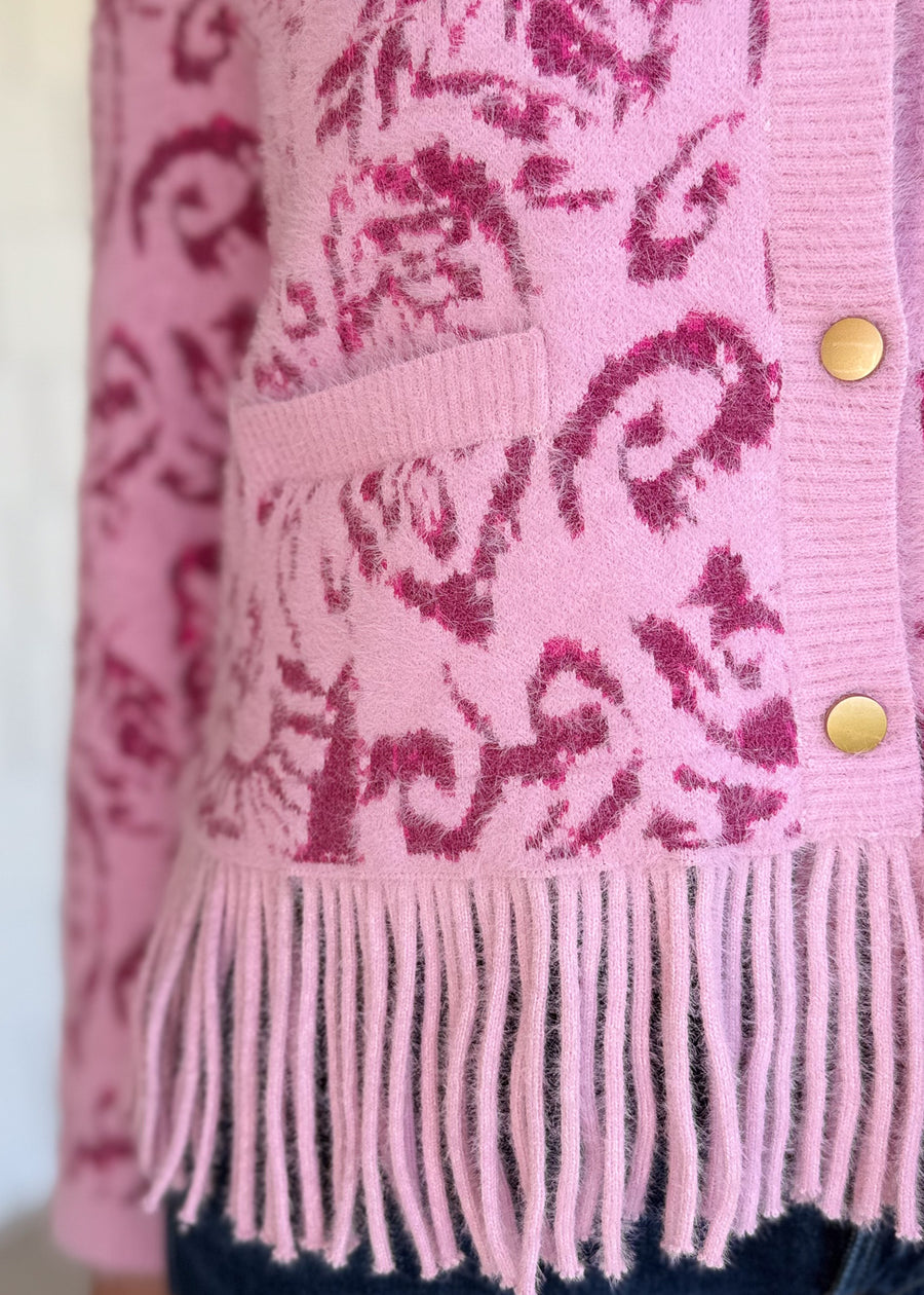 The Evelyn Fringe Cardigan