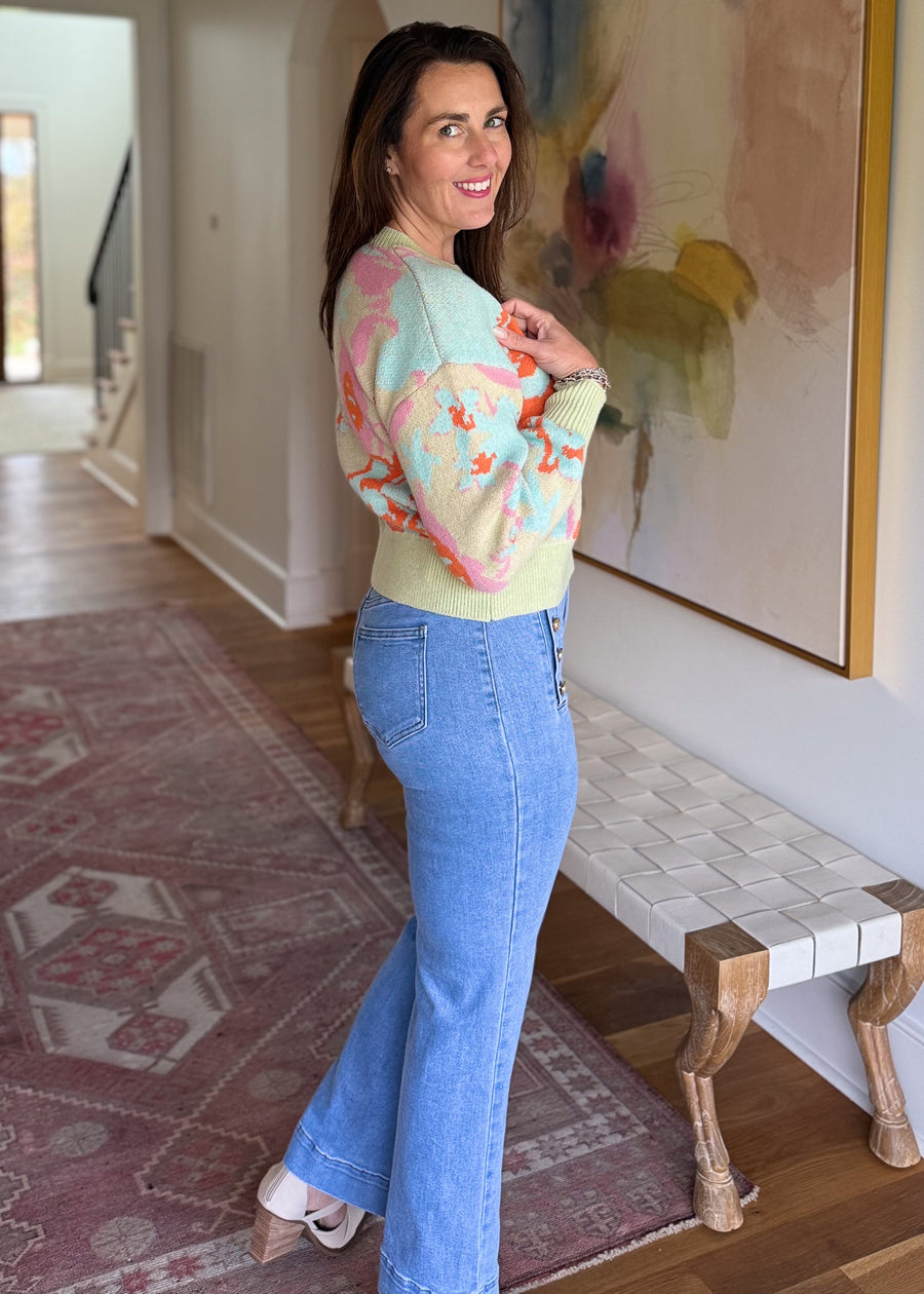 Sunset Garden Sweater