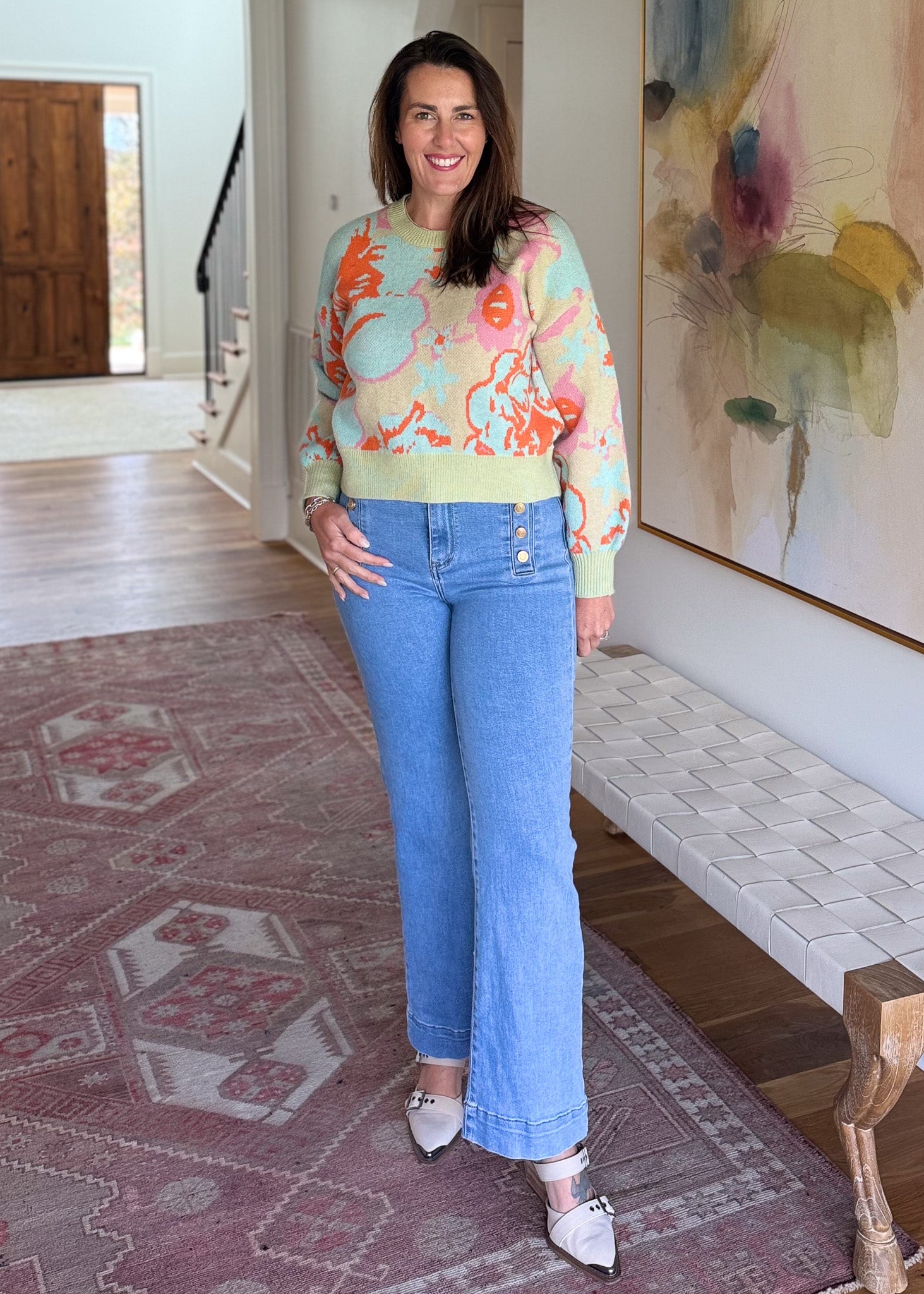 Sunset Garden Sweater