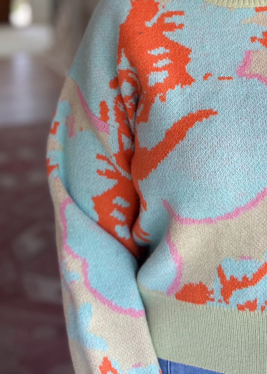 Sunset Garden Sweater