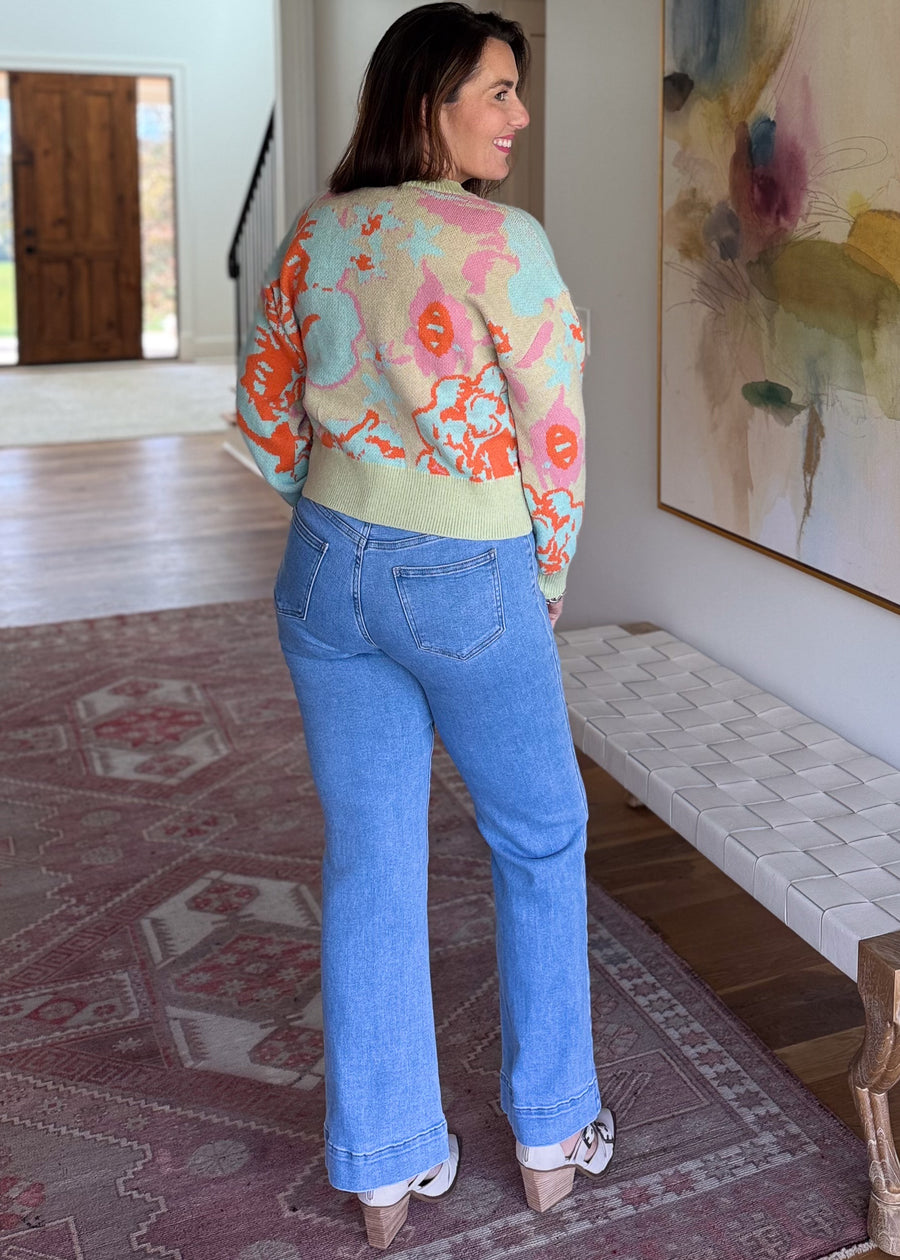 Sunset Garden Sweater