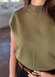 Olive Breeze Sweater