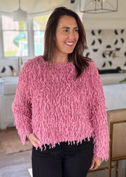 Shaggy Sweetheart Sweater