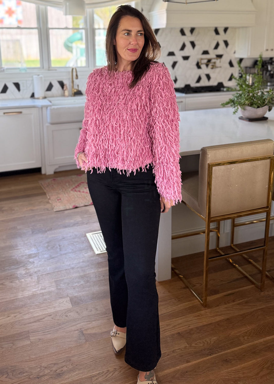 Shaggy Sweetheart Sweater