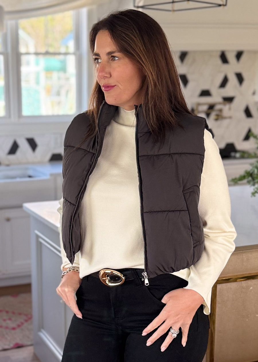Onyx Puffer Vest