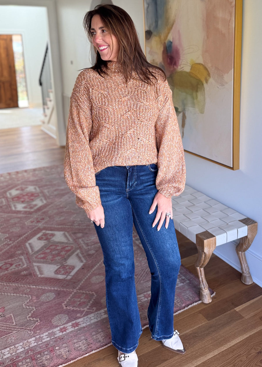 Warm Cinnamon Sweater