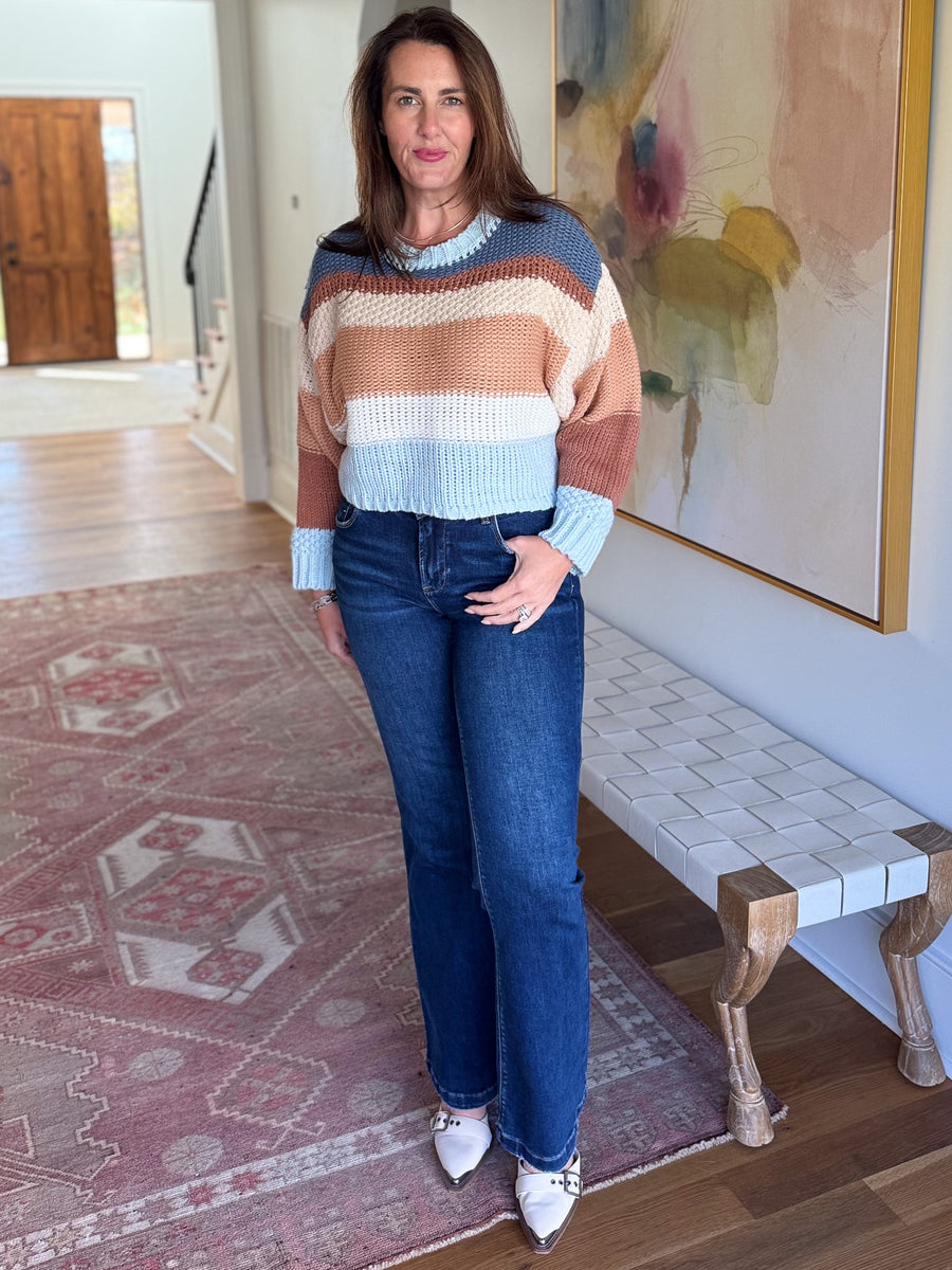 Stripe It Up Sweater