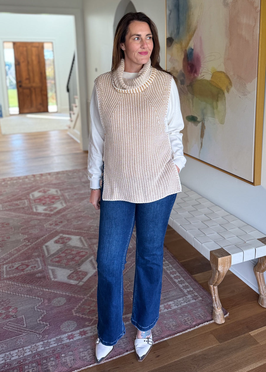 Honey and Cream Sweater Vest