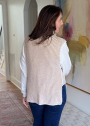 Honey and Cream Sweater Vest