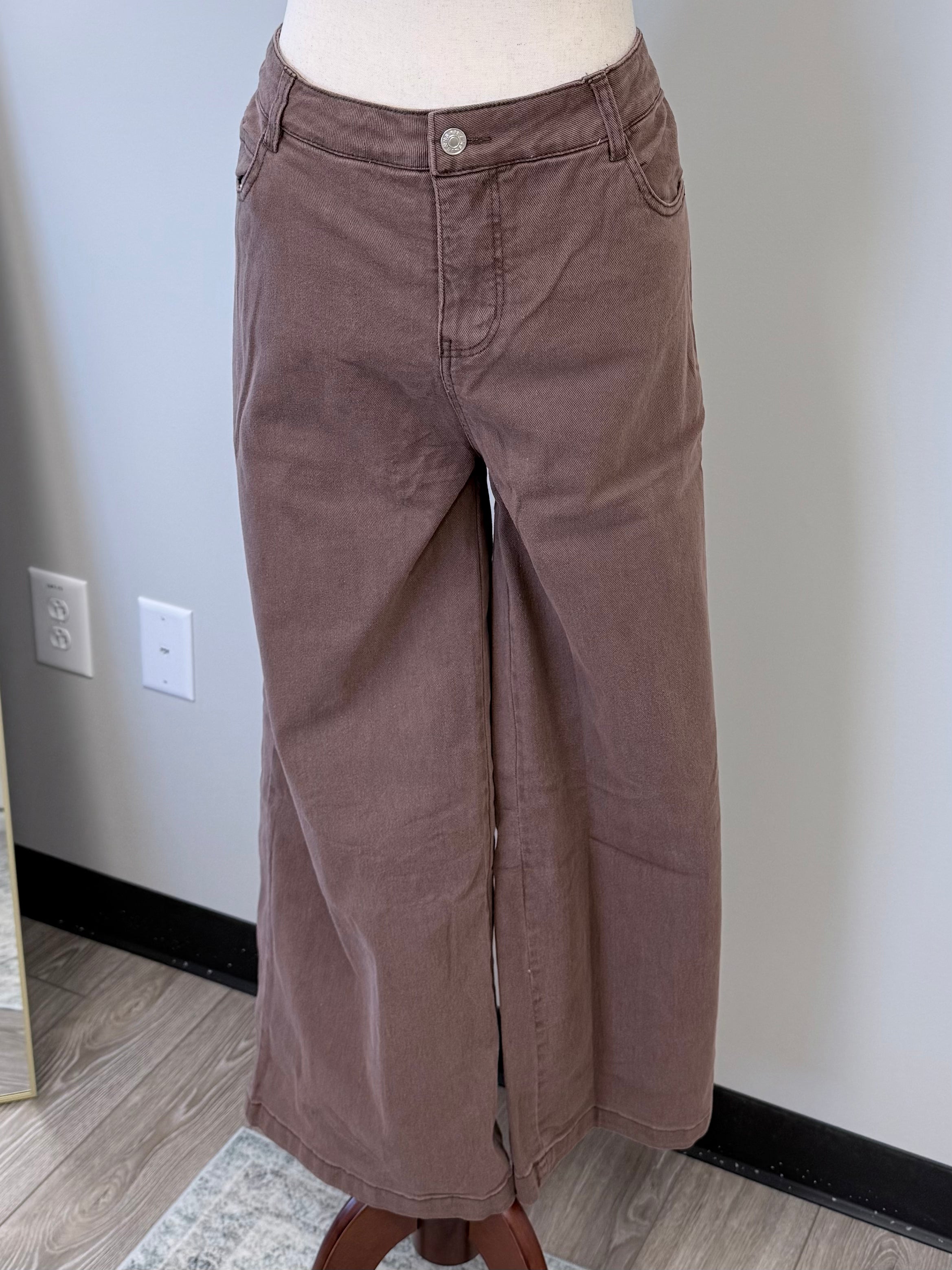 Spiced Up Wide Leg Pants