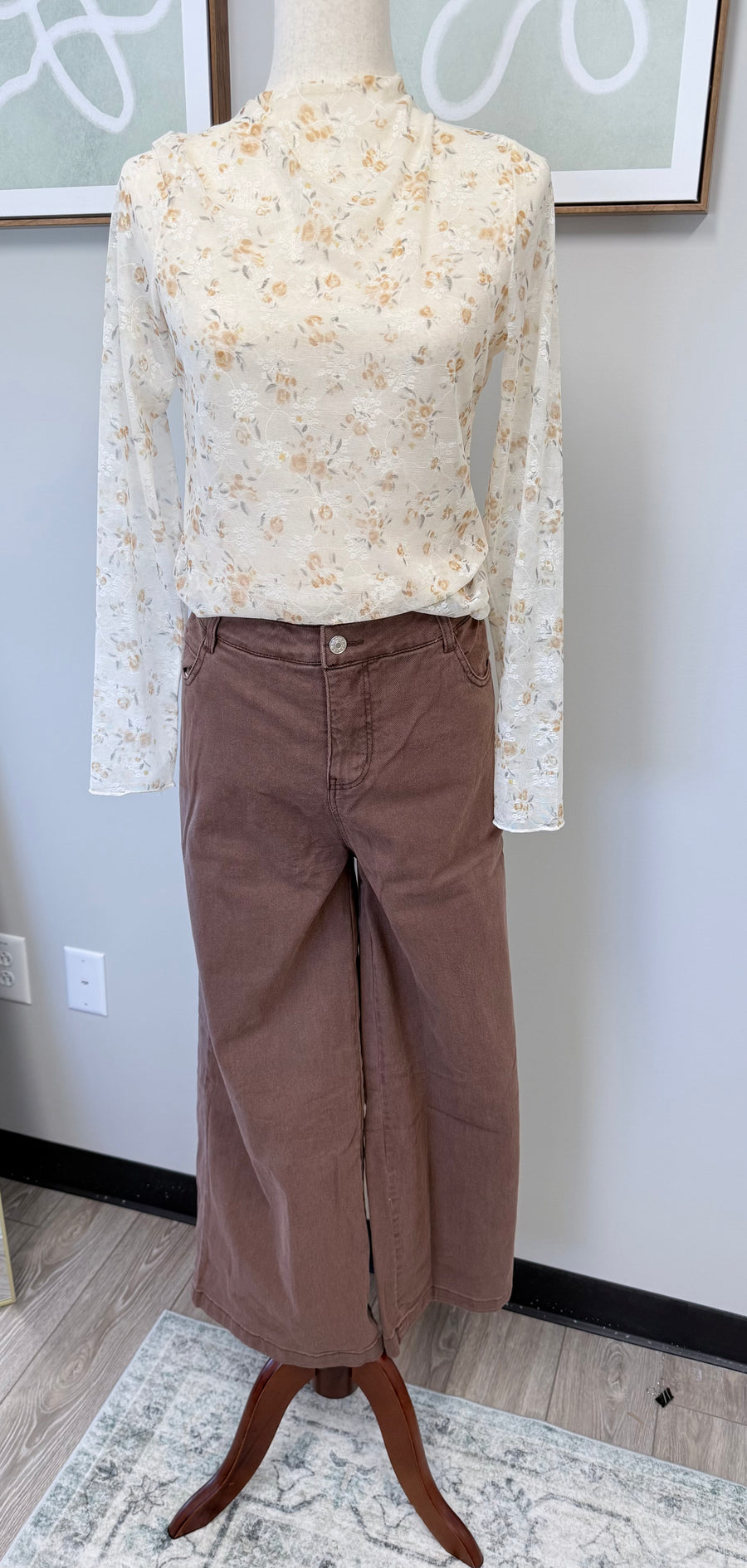 Spiced Up Wide Leg Pants