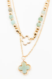 Luna Layered Charm Necklace