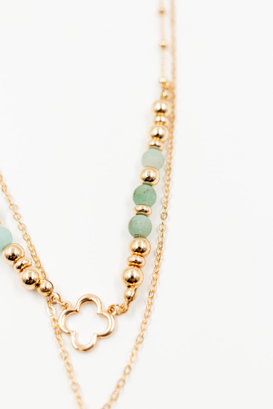 Luna Layered Charm Necklace