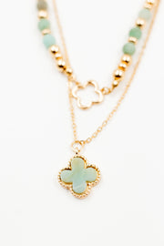 Luna Layered Charm Necklace