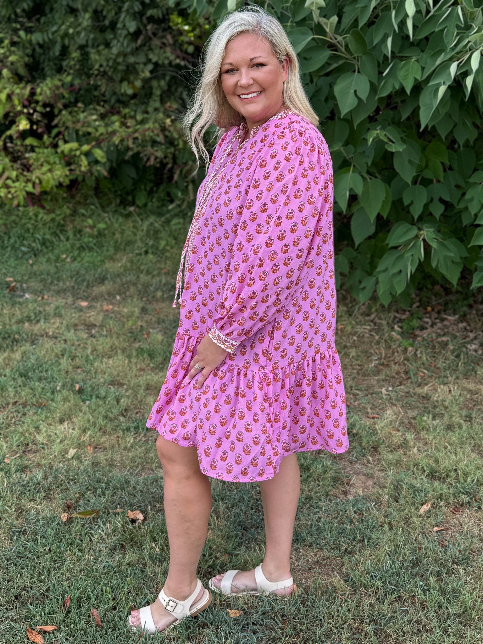 Pretty in Print Dress