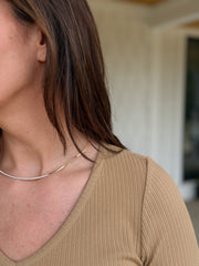 The Casual Contrast Dress