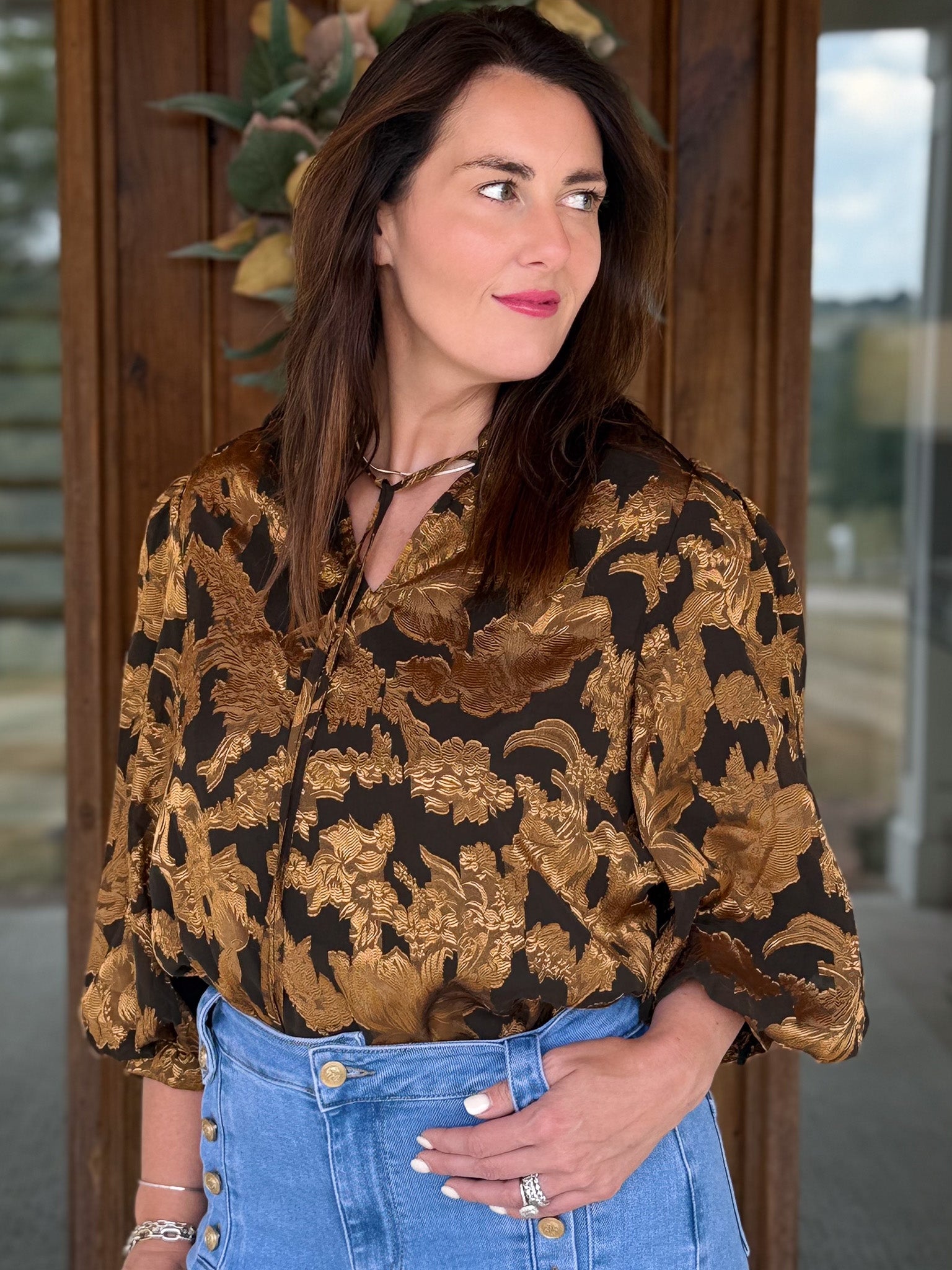 The Gold Getter Blouse