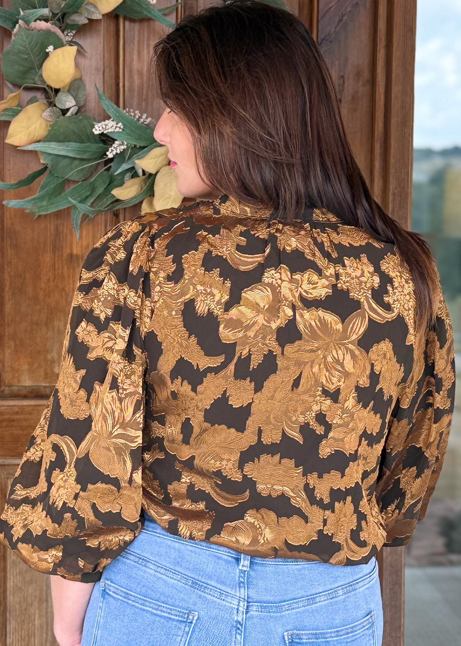 The Gold Getter Blouse