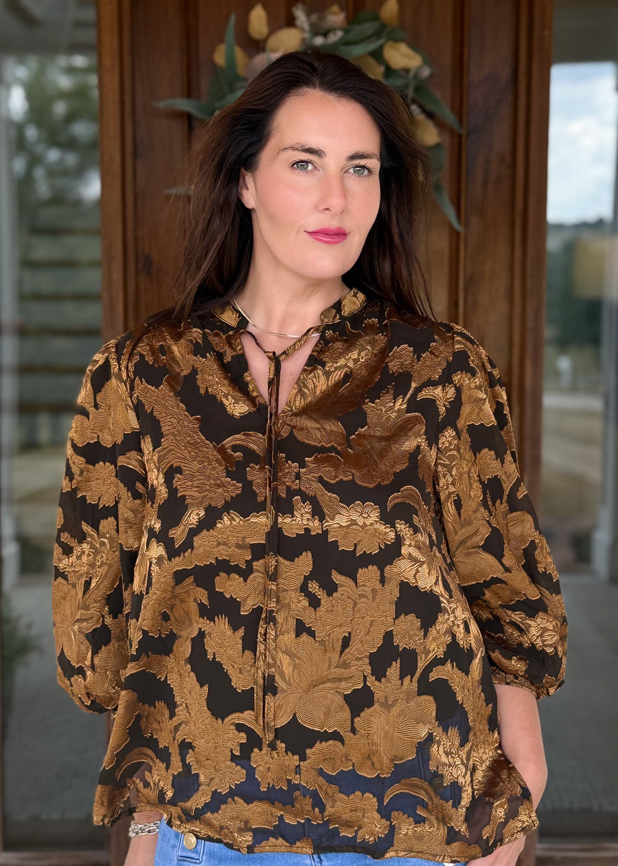 The Gold Getter Blouse