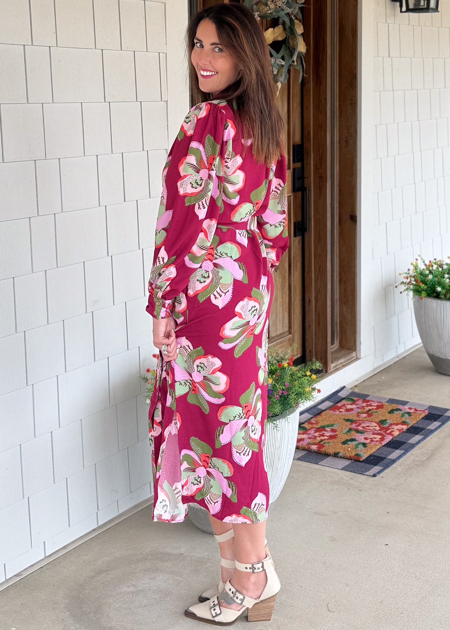 The Plum Perfect Dress