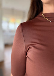 The Cinnamon Drape Top